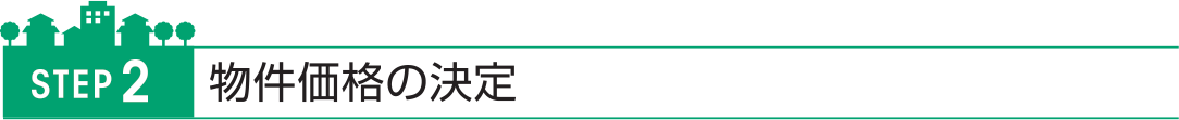 物件価格の決定